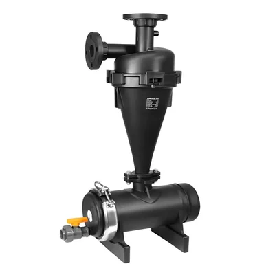 Automat Hydrocyclone Filter(HT-145) with 1 Ball Valve & 2 Fixed Flanges